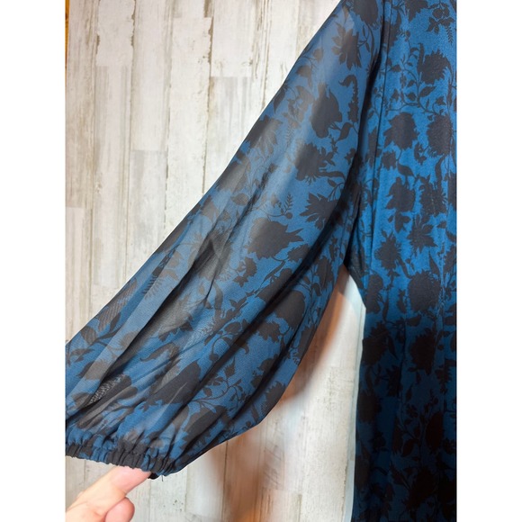 INC 3X Wrap Dress Sheer Sleeves - Picture 4 of 4